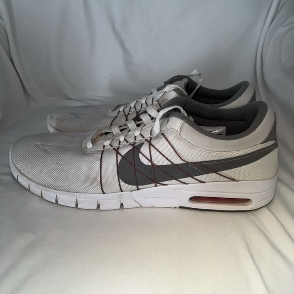 Nike Eric Koston Max SB Summit White Gray Red Mens Size 11 Style 855678-101 - Picture 15 of 15